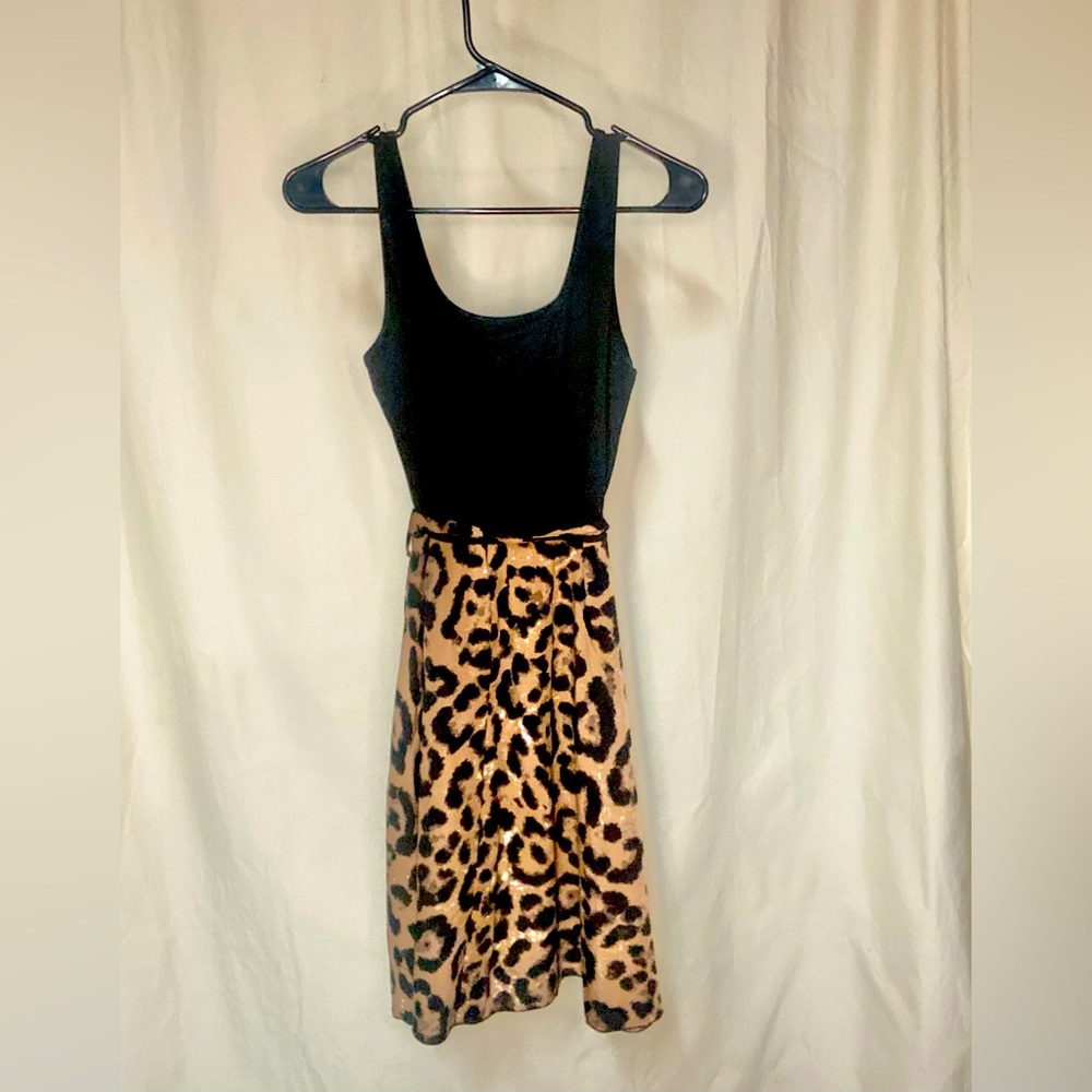 Animal Print Dress Women’s Size Medium